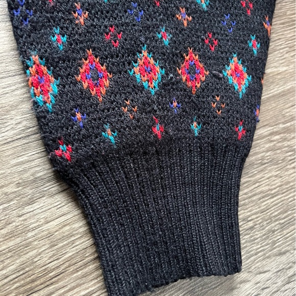 Vintage Cambridge Classics by Mervyn's Wool Blend Fair Isle Sweater Men's size L - Picture 5 of 9